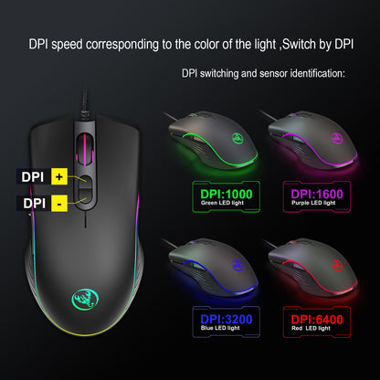 Viper RGB Wired Gaming Mouse.