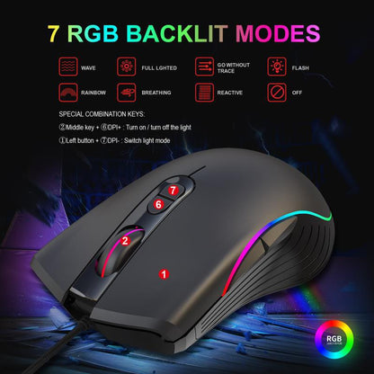 Viper RGB Wired Gaming Mouse.